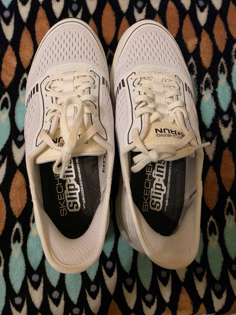 Skechers Slip-Ins White Athletic Sneakers